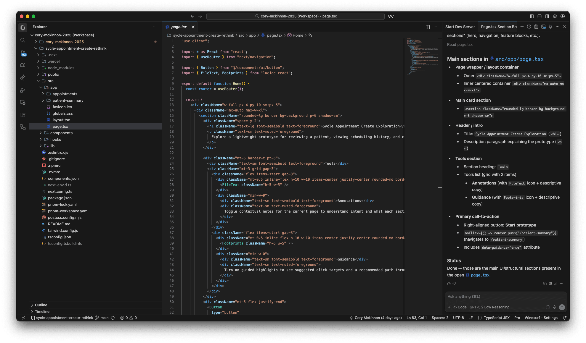 AI-native prototyping in Windsurf